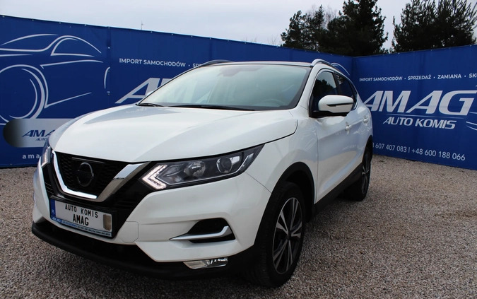 Nissan Qashqai cena 82900 przebieg: 63000, rok produkcji 2018 z Pasym małe 562